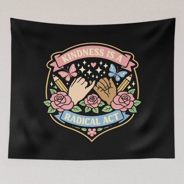 Item preview, Kindness Is A Radical Act Pastel Social Justice designed and sold by SplashTastic.