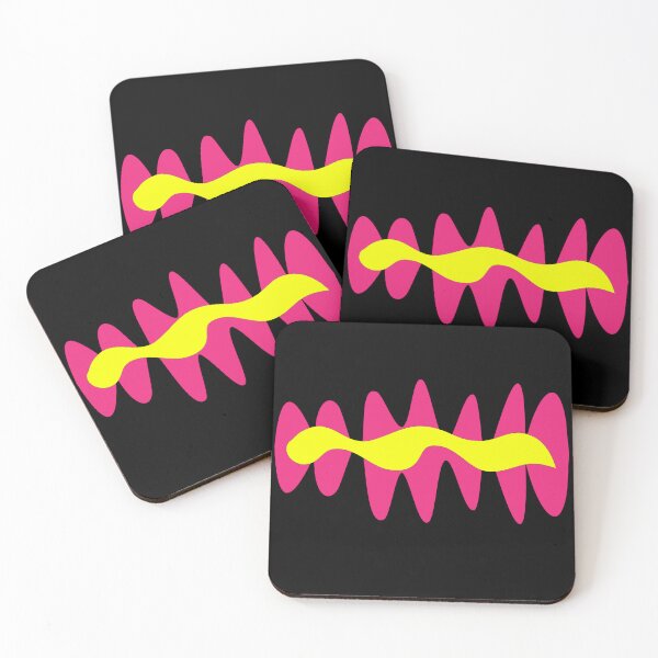 Item preview, Hot Pink and Yellow Sine Waves Gone Rogue designed and sold by Robin King.