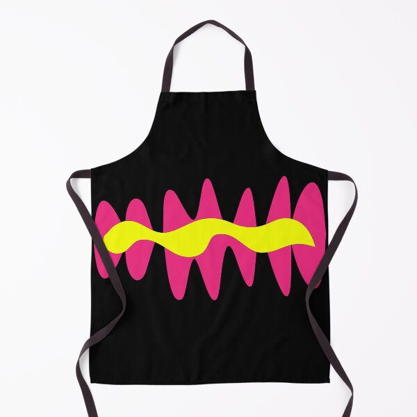 Item preview, Hot Pink and Yellow Sine Waves Gone Rogue designed and sold by Robin King.