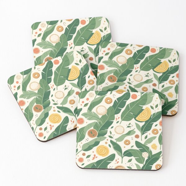 Item preview, Abstract Dosa Rice Chutney Food Art Seamless Pattern designed and sold by OpenDreamArts.