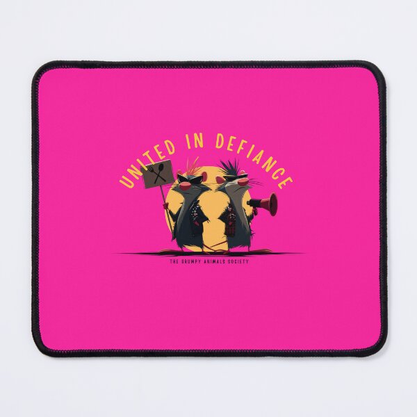Item preview, United in Defiance – Grumpy Punk Rats Illustration designed and sold by grumpyanimals.
