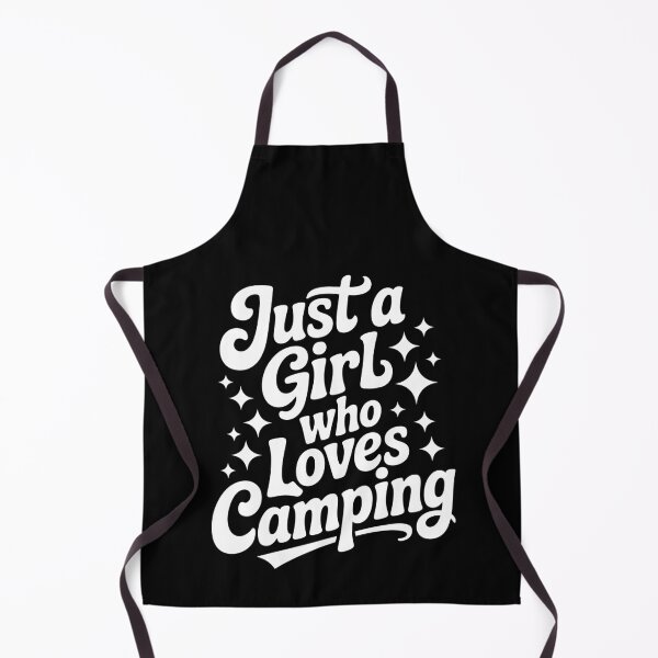 Item preview, Just a Girl Who Loves Camping designed and sold by jkrphoto.