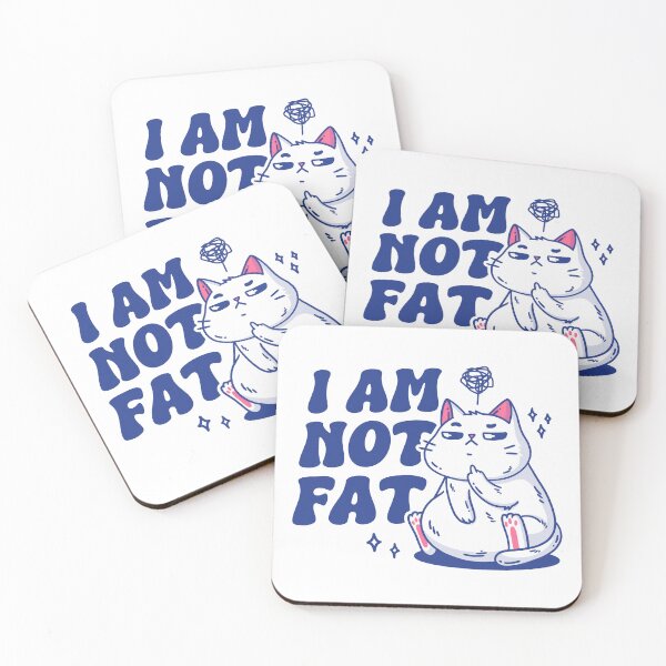 Item preview, I Am Not Fat Cat Shirt | Funny Chubby Cat Meme Tee | Relatable Cat Humor Shirt | Cute Grumpy Cat Design | Funny Animal Shirt designed and sold by amareshdas008.