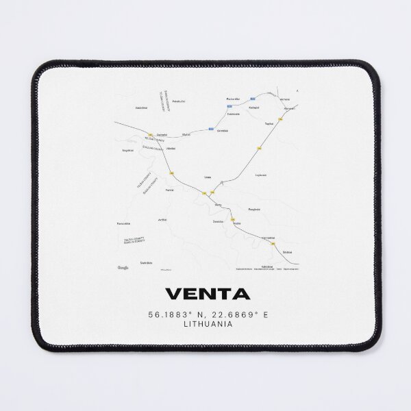 Item preview, Venta Lithuania Minimalist Map Art | Clean City Street Map Poster designed and sold by RM-Journey.