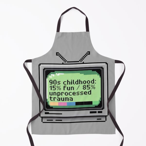 Item preview, 90s Childhood Trauma Pixel Art Nostalgia designed and sold by SplashTastic.
