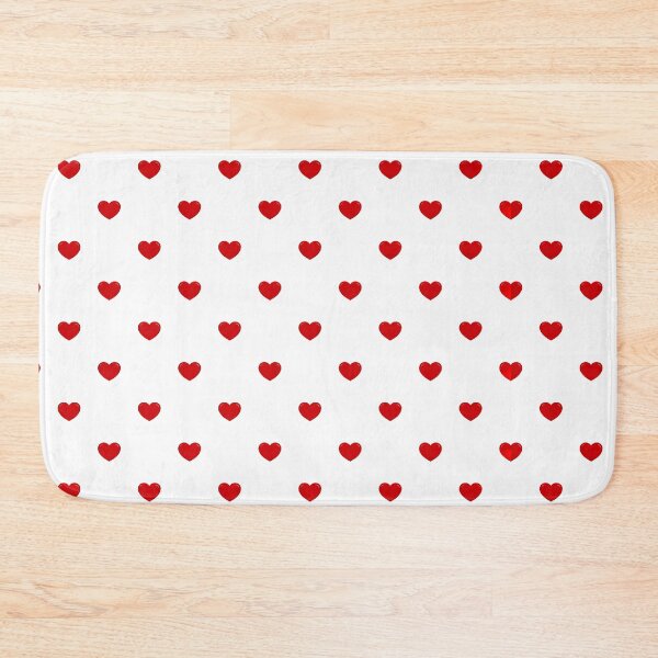 Item preview, A pattern with red hearts designed and sold by Ratatosk-AI.