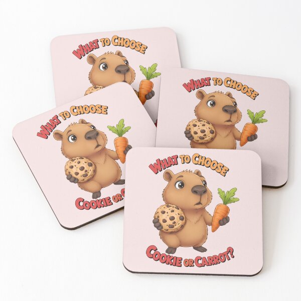 Item preview, Capybara Cereal Cookie Lover Design designed and sold by Art-Arcade6.