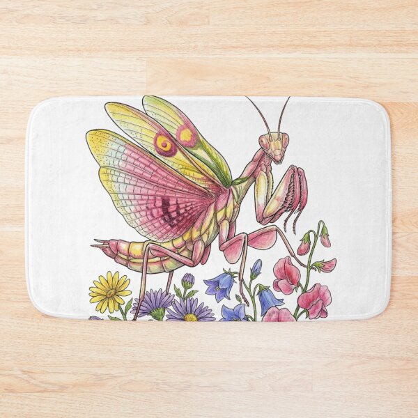 Item preview, Pink praying mantis designed and sold by PP&RAINBOW SHOP.