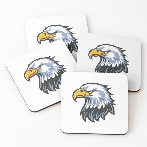 Item preview, Fierce Eagle Head Vector Illustration designed and sold by CuteCraftHub.