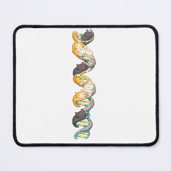 Item preview, Sleeping Cats Wrapped in DNA Helix designed and sold by HypatiaLab.