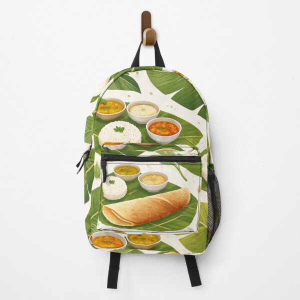 Item preview, Tropical Botanical Food Illustration (South Indian Cuisine) designed and sold by OpenDreamArts.
