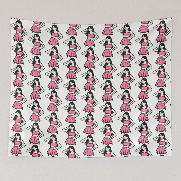 Item preview, K-pop girl in pink designed and sold by VitSArt.