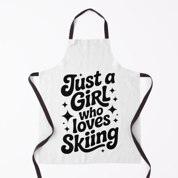 Item preview, Just a Girl Who Loves Skiing designed and sold by jkrphoto.