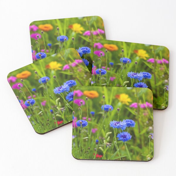 Item preview, Colorful wildflower meadow in spring - nature motif designed and sold by Isar1.