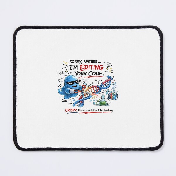 Item preview, CRISPR Gene Editing Joke - Funny Biology T-Shirt designed and sold by HypatiaLab.