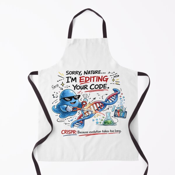 Item preview, CRISPR Gene Editing Joke - Funny Biology T-Shirt designed and sold by HypatiaLab.