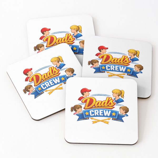 Item preview, Dad’s Crew Family Badge - Bold & Playful Design for Apparel designed and sold by MKreative Studio.