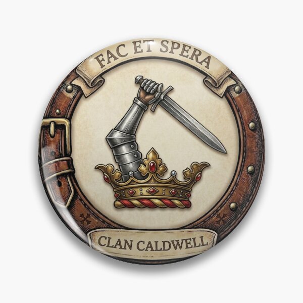 Item preview, Clan Caldwell Crest designed and sold by BagTown Clans.