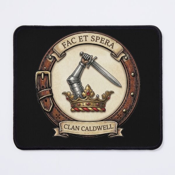 Item preview, Clan Caldwell Crest designed and sold by BagTown Clans.