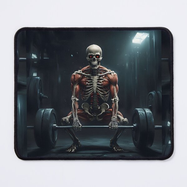 Item preview, Deadlift Anatomy - Skeleton and Muscle Bodybuilder designed and sold by MouradStudio.
