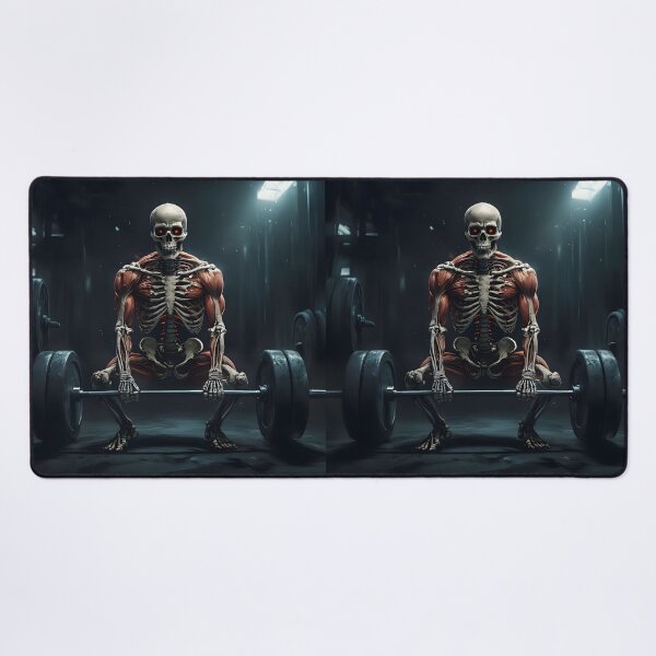Item preview, Deadlift Anatomy - Skeleton and Muscle Bodybuilder designed and sold by MouradStudio.