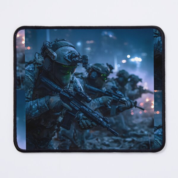 Item preview, Elite Tactical Squad - Night Warfare Action designed and sold by MouradStudio.