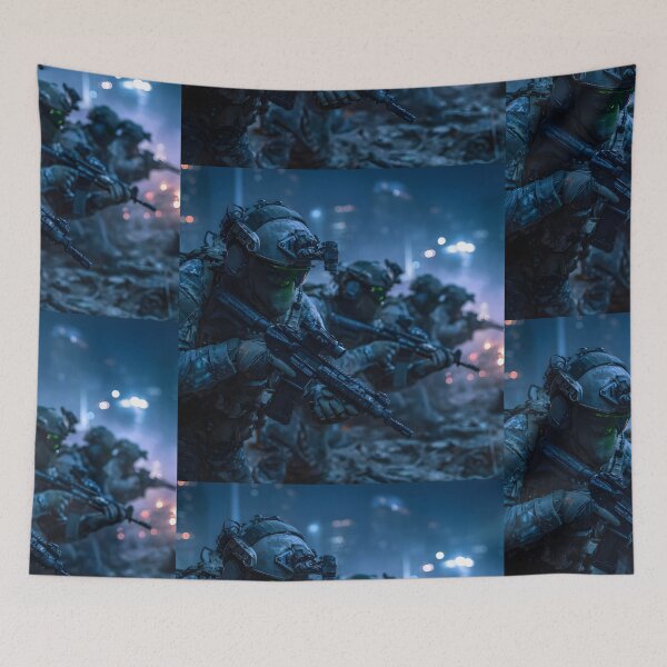 Item preview, Elite Tactical Squad - Night Warfare Action designed and sold by MouradStudio.