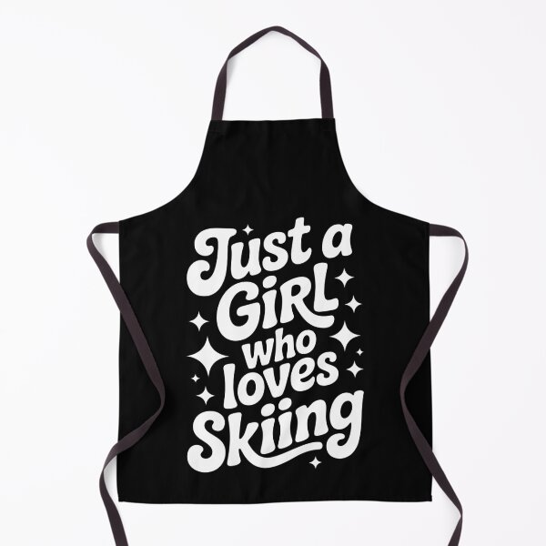 Item preview, Just a Girl Who Loves Skiing designed and sold by jkrphoto.
