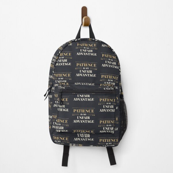 Item preview, Patience is my unfair advantage - Light typography designed and sold by Revextyr.