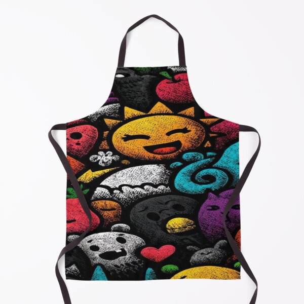 Item preview, Colorful Cartoon Character Emoji Artwork designed and sold by NivyasArtistry.