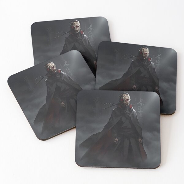 Item preview, Dark Anime Assassin - Masked Shinobi in the Mist designed and sold by MouradStudio.