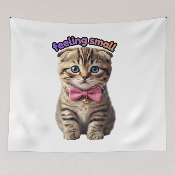 Item preview, Cat Cute Scottish Fold Feeling Small Aesthetic designed and sold by ArtivioShop.