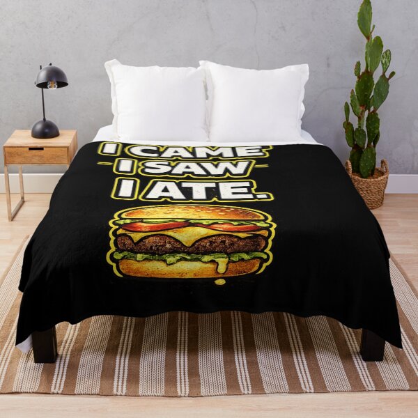 Item preview, I Came I Saw I Ate Funny Food Lover Design designed and sold by Timeless Junction.