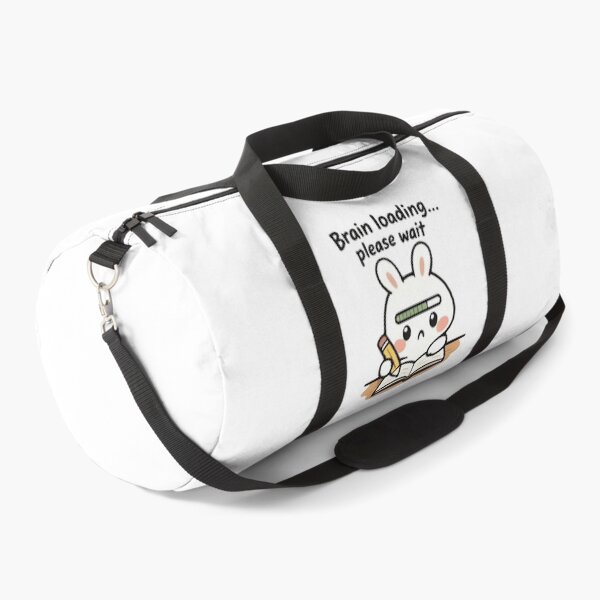 Item preview, Adorable Kawaii Bunny Student: Brain Loading Please Wait designed and sold by Trendora90.