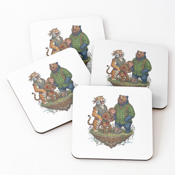 Item preview, My dear friend, the wild animal. designed and sold by PP&RAINBOW SHOP.