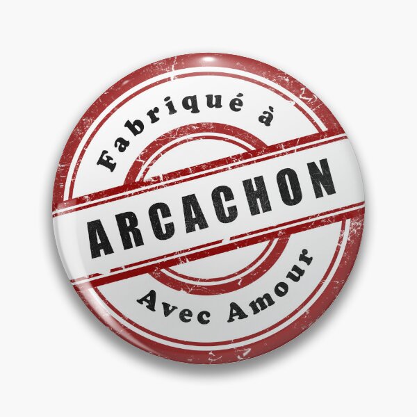 Item preview, Vintage stamp Made in Arcachon with love designed and sold by Panneaux et signalisations - NPOITEVIN.