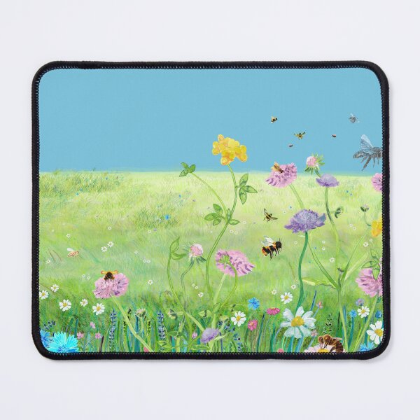 Item preview, Wild Bees, Bumble Bees and Wildflower Wonderland designed and sold by Julia Doria.