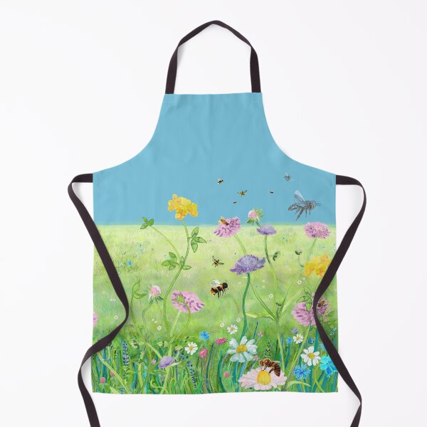 Item preview, Wild Bees, Bumble Bees and Wildflower Wonderland designed and sold by Julia Doria.