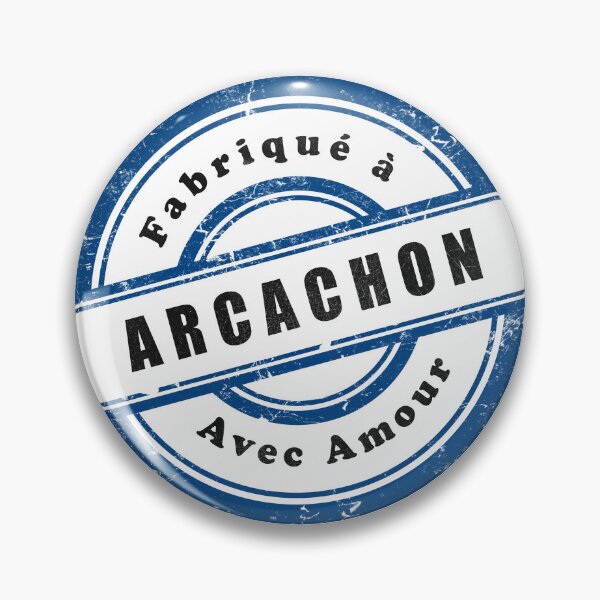 Item preview, Vintage stamp Made in Arcachon with love designed and sold by Panneaux et signalisations - NPOITEVIN.