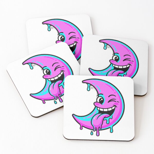 Item preview, Neon Moon Dripping Smile designed and sold by ALMorgan16.