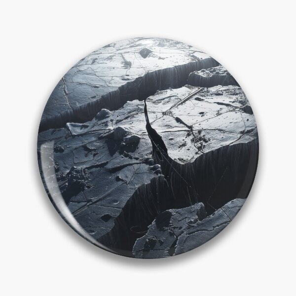 Item preview, Lunar Surface Fracture Cosmic Landscape designed and sold by QuantumDrift.