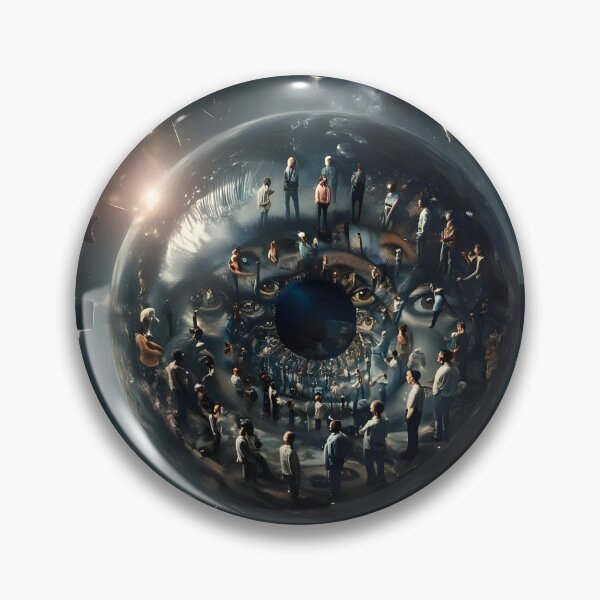 Item preview, Sphere of Perception - Surreal Cosmic Eye designed and sold by MouradStudio.