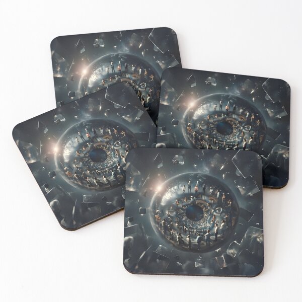 Item preview, Sphere of Perception - Surreal Cosmic Eye designed and sold by MouradStudio.