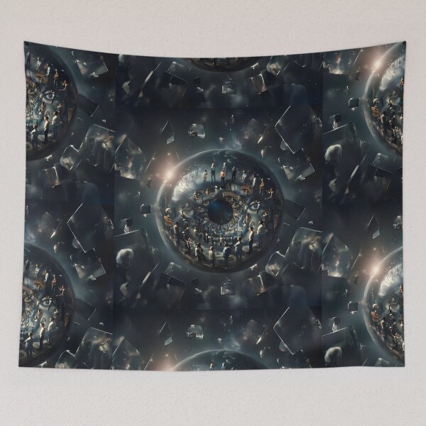 Item preview, Sphere of Perception - Surreal Cosmic Eye designed and sold by MouradStudio.