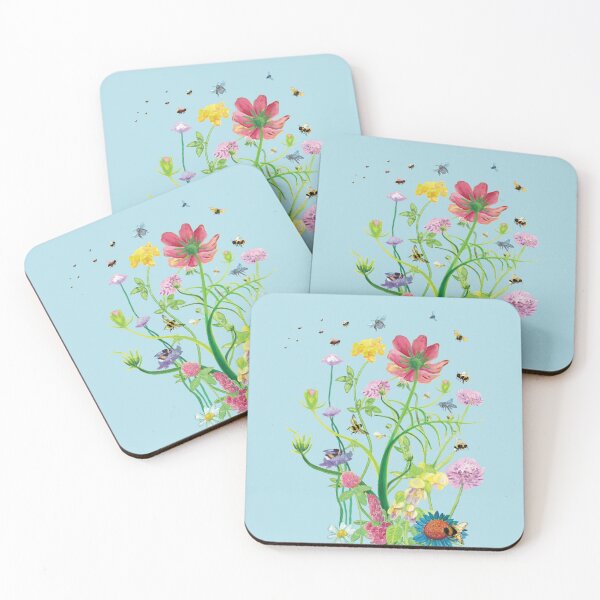 Item preview, Meadow Plants and Blooming Flowers for Wild Bees, Bumblebees and Native Pollinators designed and sold by Julia Doria.