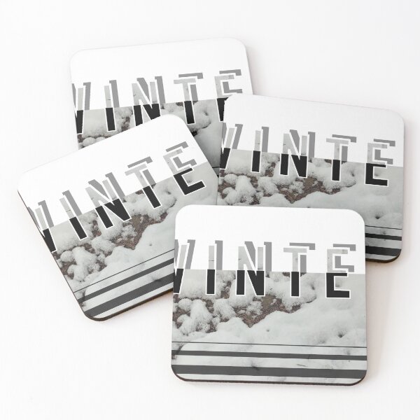 Item preview, Minimalist Winter Snow Texture Typography designed and sold by KilLyNoir.