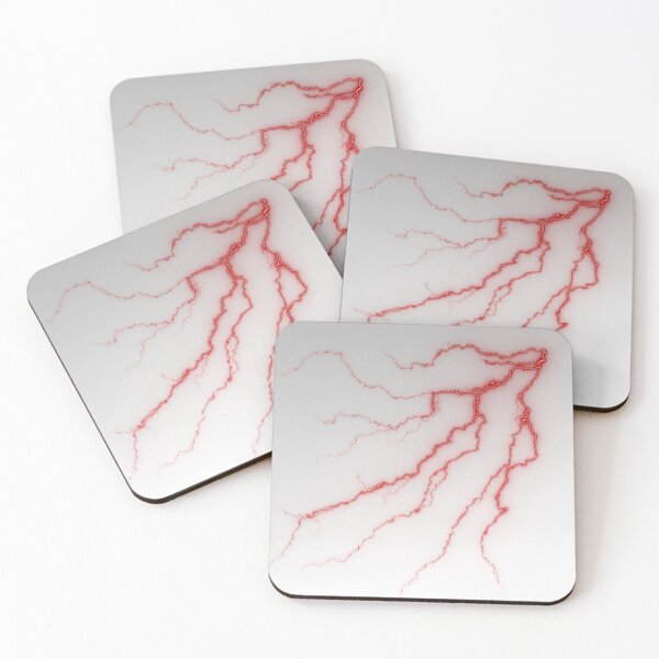 Item preview, red lightning designed and sold by Minimalism is Good.