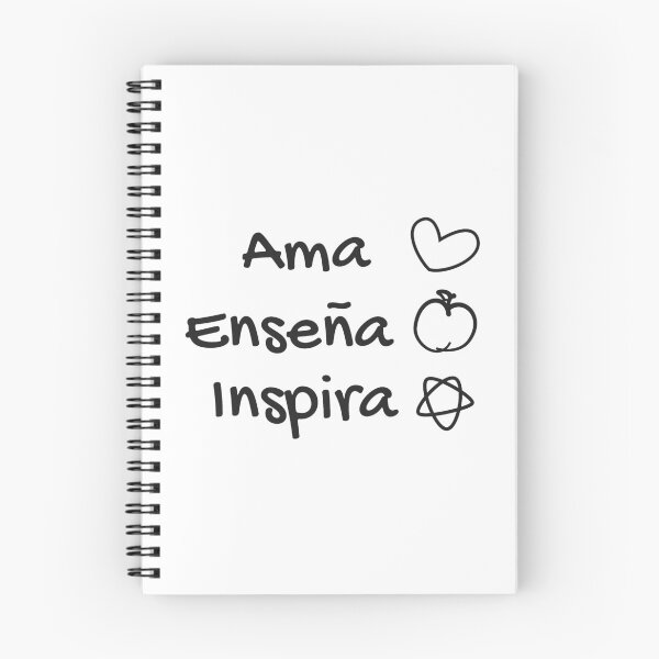 Item preview, Ama enseña inspira, Love Teach Inspire, Spanish Teacher designed and sold by Sightual.
