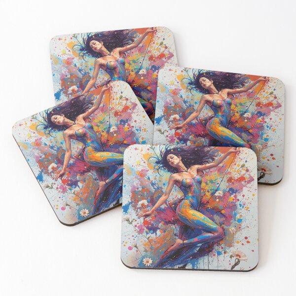 Item preview, Expressive Abstract Dance Art designed and sold by MarselArt.