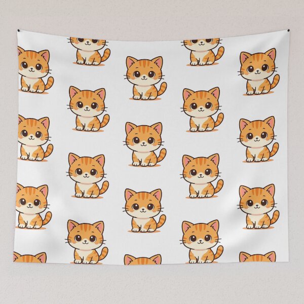 Item preview,  Cute anime style kitty designed and sold by PeterskyDesign.